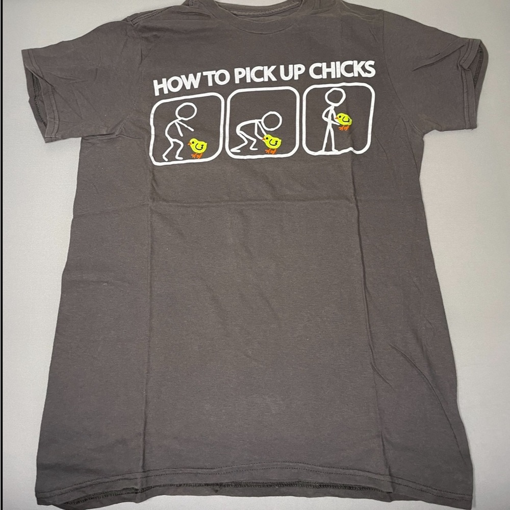 Urban Pipelines “How To Pick Up Chicks” T-Shirt Mens Small
